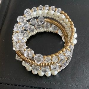 Silpada bracelet multi strand  memory wire